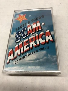 WPLJ Presents Scott & Todd's Scam-America Comedy Album - #2 -33378 Cassette Tape - Picture 1 of 4