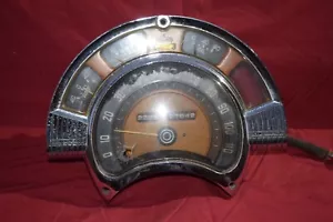 1949 1950 1951 1952 53 Chrysler Instrument Cluster Imperial New Yorker Windsor - Picture 1 of 9