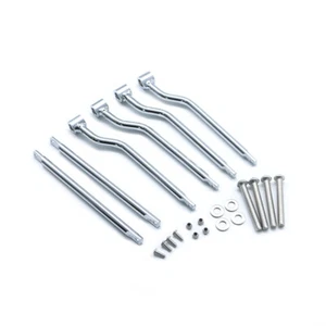 Chrome Universal Saddlebag Support Bar Bracket Motorcycle Dual Sport bike Bobber - Picture 1 of 7