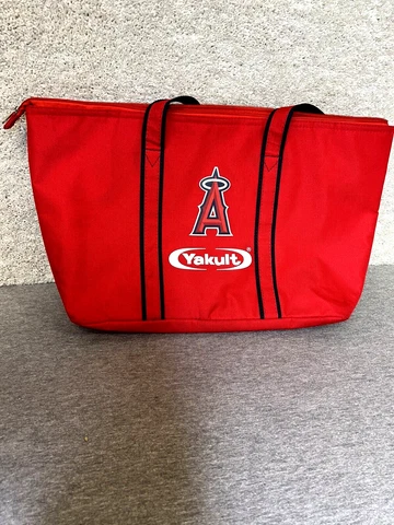 LOS ANGELES ANGELS COOLER BAG ANGELS BASEBALL 1961 Yakult Red Cover
