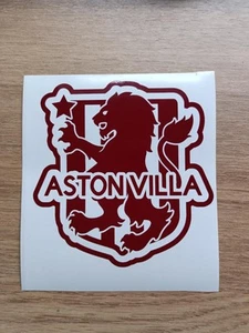Aston Villa Unofficial Logo Vinyl Decal Car Windows Laptop Waterproof - Picture 1 of 3