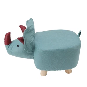 (Dinosaur)Cute Animal Footstool With Soft Padded Cushion And Prevent Slip - Picture 1 of 24