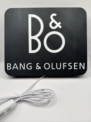 Bang Olufsen B&O Stereo Audio Vintage Equipment - Light Up LED Neon Sign W/ USB