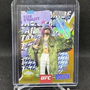 Topps 2025 cromo UFC hecho a medida dorado/50 Sean O’Malley SP coincidencia de colores TRM-9 - Imagen 1 de 3