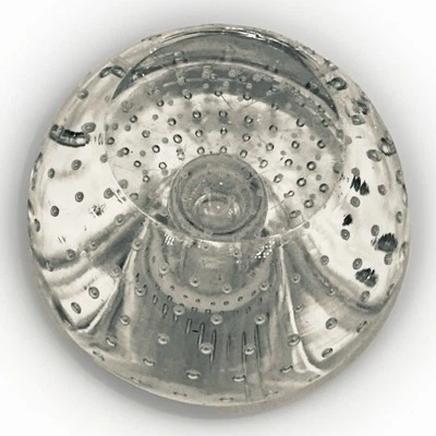 3-дюймовая управляемая пузырьковая лампа с наконечником из хрусталя / цельного стекла декоративная крышка Newel - Изображение 1 из 4