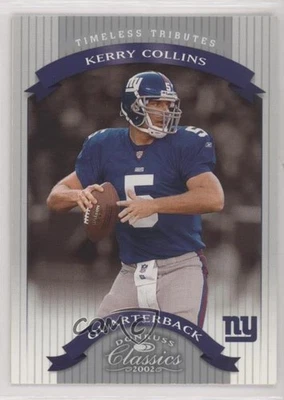 2002 Donruss Classics Timeless Tributes /150 Kerry Collins #26 - Image 1 of 2