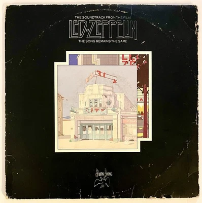 LED ZEPPELIN (VG) SONG REMAINS THE SAME 2x LP 1976 Vinyl SOUNDTRACK Swan Song - Image 1 of 4