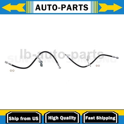 Manguera de freno delantera Sunsong 2 piezas para Kia Sorento 2014-2015 3,3 L Foto 1 de 4