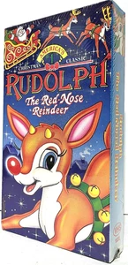 Rudolph The Red Nosed Reindeer - Christmas Classic - Vintage VHS 1992 - New - Picture 1 of 5