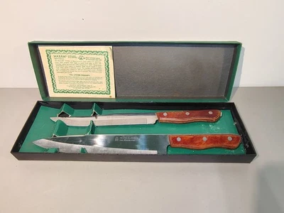 MAXAM PRECISION HOLLOW GROUND FINE STAINLESS STEEL CHEF AND CARVING KNIFE⭐️ NOS - Image 1 of 4