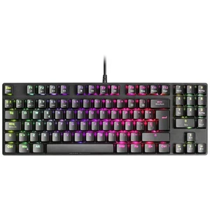 Mars Gaming MKREVOPROWBES Black, Mechanical RGB Gaming Keyboard, TKL+ NUM, Blue - Bild 1 von 5