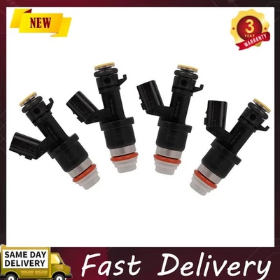 4PCS Fuel Injectors Fit For Acura ILX 2.4L L4 2013-2015 TSX 2.4L L4 2013 2014 US - Image 1 of 4