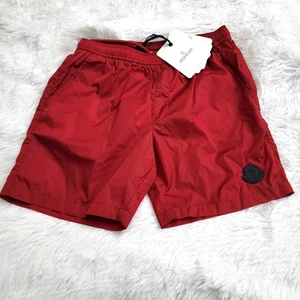 Moncler Boys Boxer Mare Swim Shorts in Red size 12 - Picture 1 of 9