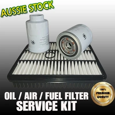 Filter Service Kit suits Toyota HiAce H100 Bus 3.0 TD KZH106 116 126, KCH40W 46 - image 1 of 3