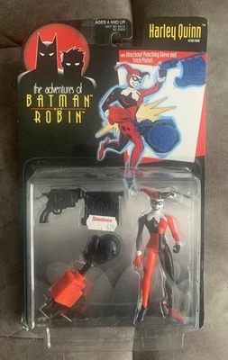 Figura de acción Kenner Adventures of Batman & Robin Harley Quinn 1997 de colección NUEVA Foto 1 de 4