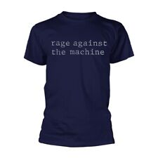 RAGE AGAINST THE MACHINE - ORIGINAL LOGO BLUE T-Shirt Small