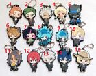 Twisted Wonderland Rubber Strap Keychain KeyRing Mascot Charm Cosplay Malleus LY