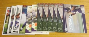 Lote de 13 cartas coleccionables Tarvaris Jackson con 2 ROOKIES NFL Seahawks, Vikings - Imagen 1 de 4