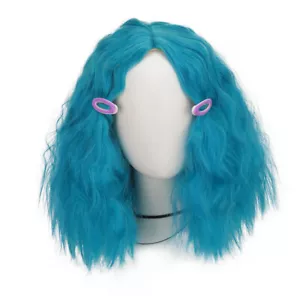Inside Out 2 Cosplay Envy Kids Girls Halloween Cosplay Accessory Wig Hair Prop - Picture 1 of 2