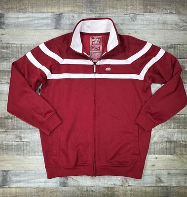 Chaqueta Ecko Unltd Para Hombre Grande Roja Pista Hip Hop Ropa de Calle Informal Foto 1 de 4