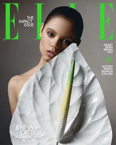 JENNA ORTEGA - Elle Magazine - April 2023 - BRAND NEW - Picture 1 of 1