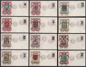 España Spain 1551/62 1964 Escudos de las Capitales de Provincias Españolas SPD - Imagen 1 de 1