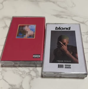 Frank Ocean blond + Kanye West Cassette Tape New box - Picture 1 of 2