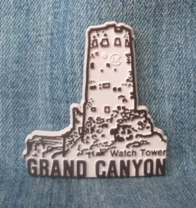 Watch Tower Grand Canyon Arizona Vintage Rubber Magnet Souvenir Fridge EBS33 - Picture 1 of 2