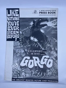 Gorgo ORIGINAL Press Book Campaign Catalogue Bill Travers 1961 MGM US Release - Picture 1 of 18