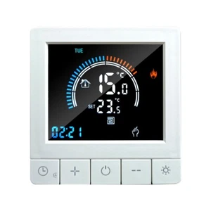 Kindersicherung LCD Raumthermostat für sichere Temperaturregelung in Familienräumen - Bild 1 von 36