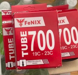 FENIX 700 X 19C/23C PRESTA 48mm VALVE BICYCLE BIKE INNER TUBE Nail/thorn - Picture 1 of 1