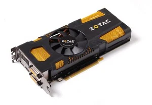 Zotac Nvidia Graphic Board with GeForce gtx570 1GB used JAPAN F/S - Picture 1 of 1