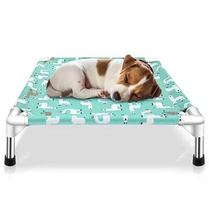 Elevated Dog Bed Pet cot for Small Dogs, Indoor and Outdoor Use for Small Pets - Picture 1 of 6