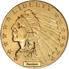 US GOLD $2.50 INDIAN HEAD QUARTER EAGLE   JEWELRY GRADE   RANDOM DATE