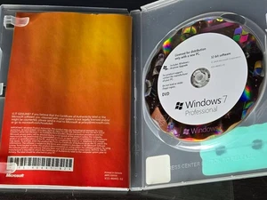 MICROSOFT WINDOWS 7 PROFESSIONAL 32-BIT DVD W/ ACTIVATION KEY - Picture 1 of 6
