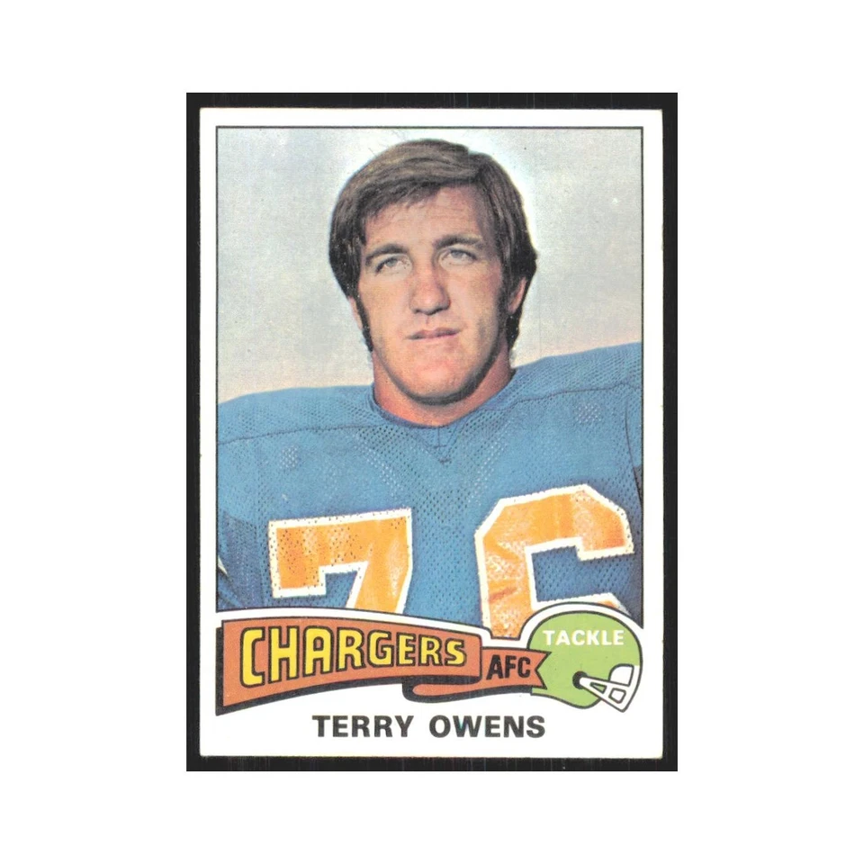 1975 Topps Terry Owens San Diego Chargers #256.0 - Image 1 of 3