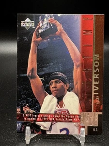 1997 Upper Deck Base Set #317 Allen Iverson - Bild 1 von 2