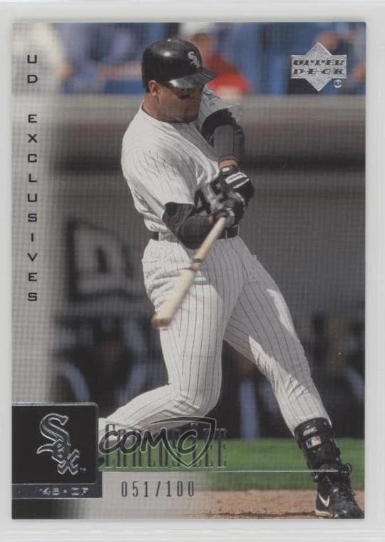 2001 Upper Deck UD Exclusives /100 Carlos Lee #133 - Image 1 of 2