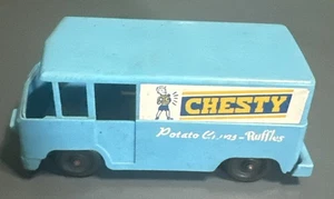Vtg. COMO Plastics Columbus INDIANA CHESTY Potato Chips Ruffles Blue Van - Picture 1 of 4