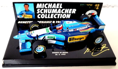 MINICHAMPS  1:43  MSC NR.16  M. SCHUMACHER BENETTON B195  WORLD CHAMPION 1995 - Bild 1 von 3