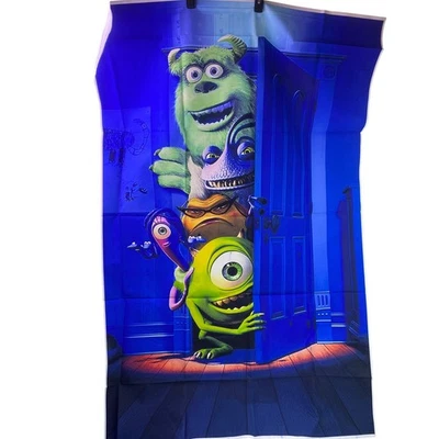 Monsters Inc Disney Pixar Birthday Party Backdrop Photo Booth 3ft x 5ft NEW - Image 1 of 4