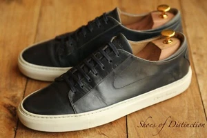 Oliver Sweeney Navy Blue Leather Trainers Shoes Men's UK 8 US 9 EU 42 - Picture 1 of 11