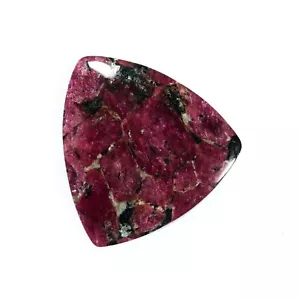 34x33mm Eudialyte Cristal Rojo Natural Cabujón, Mineral Raro Montañas Khibiny - Imagen 1 de 5