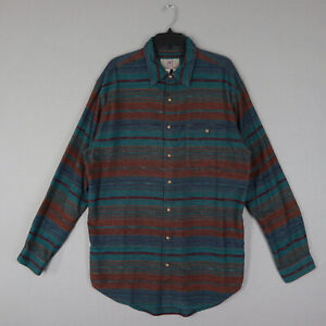 Territory Ahead Shirt Men XLT Extra Large Tall Button Up Southwestern Blue Green