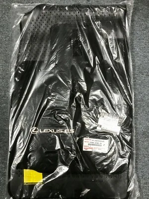 LEXUS 2016-18 ES300H / ES350 4 DOOR SEDAN BLACK FLOOR MATS - NEW - PT208-33160 - Image 1 of 3