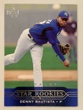 2005 Upper Deck Baseball Card #435 Denny Bautista RC - Kansas City Royals