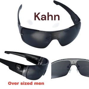 KAHN Oversized Wrap Sunglasses KN-1102 New With Tags Unisex - Picture 1 of 1
