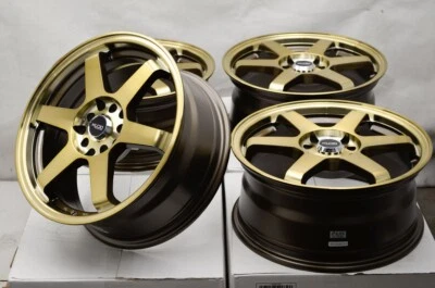 Kudo Racing Conqueror 16x7 5x100 5x114.3 5x4.5 Bronze Toyota Avalon Camry Prius - Image 1 of 4