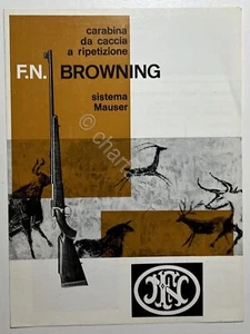 Brochure - Carabina da Caccia a Ripetizione F.N. Browning Sistema Mauser - Picture 1 of 2