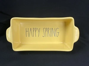 Rae Dunn Happy Spring Brotteller Artisan Collection von Magenta - Bild 1 von 4